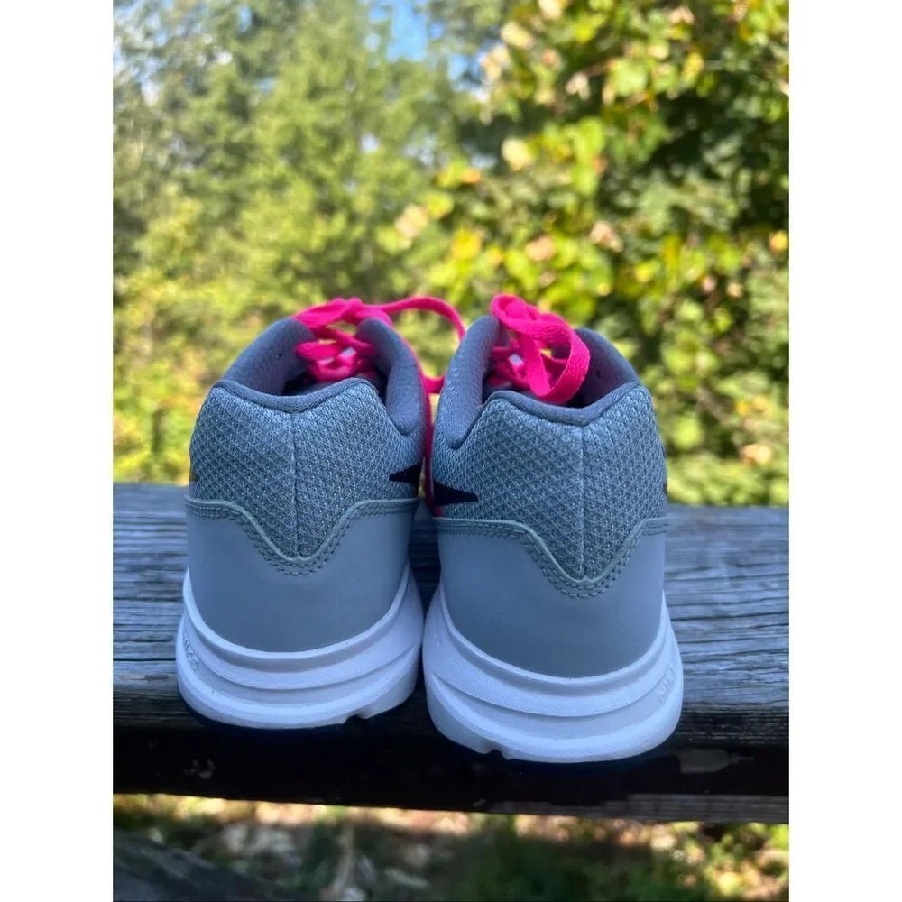 Nike Girls Downshifter 6 Sz 6Y Pink/Black/Gray 685167-007
